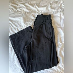 Elegant Black Wide Leg Pants